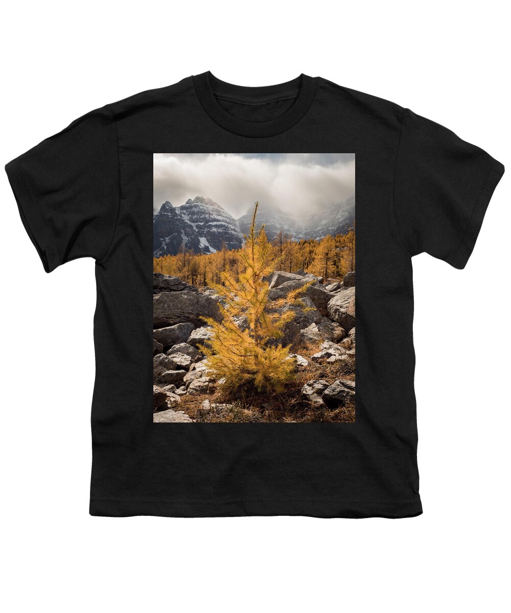 Larch Youth T-Shirt featuring the photograph Little One by Emily Dickey