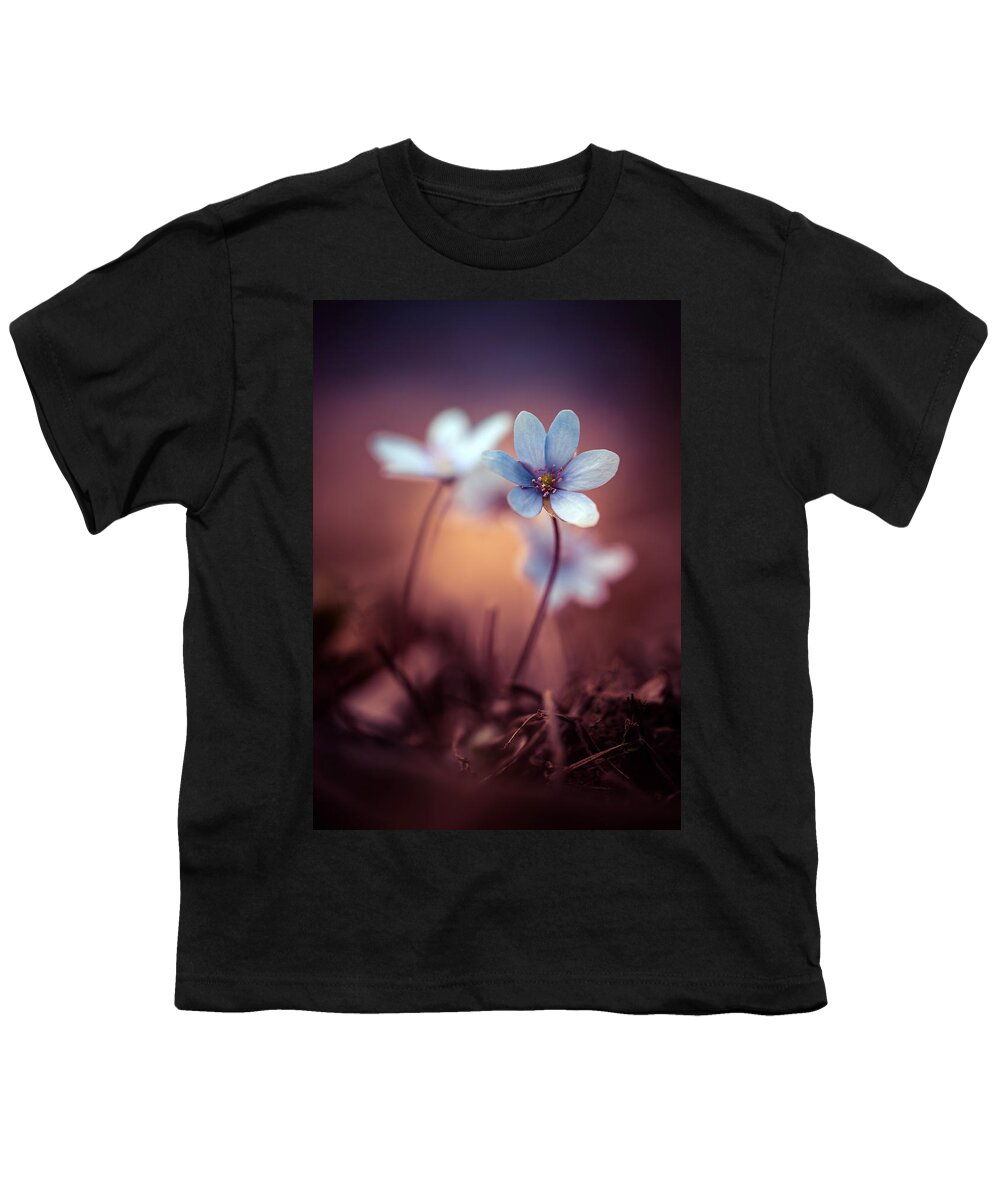 Afternoon Youth T-Shirt featuring the photograph Liverworts by Jaroslaw Blaminsky