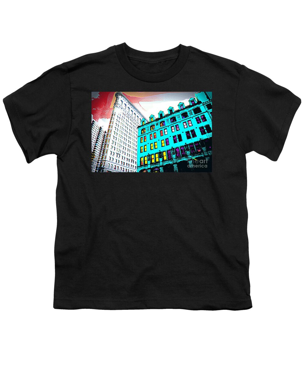 Building Youth T-Shirt featuring the photograph Looking Up by Julie Lueders 