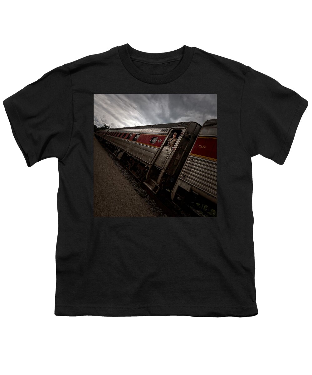Spooky Youth T-Shirt featuring the photograph Lost Souls by Neil Shapiro