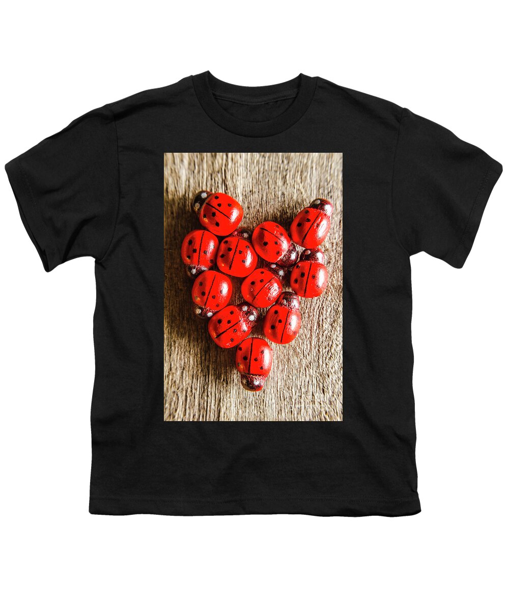 Insect Youth T-Shirt featuring the photograph Love bug by Jorgo Photography