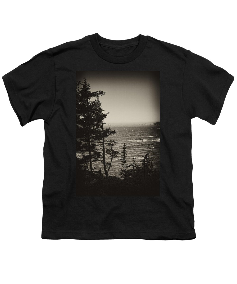 Brookings Youth T-Shirt featuring the photograph Marine Pine by Hugh Smith