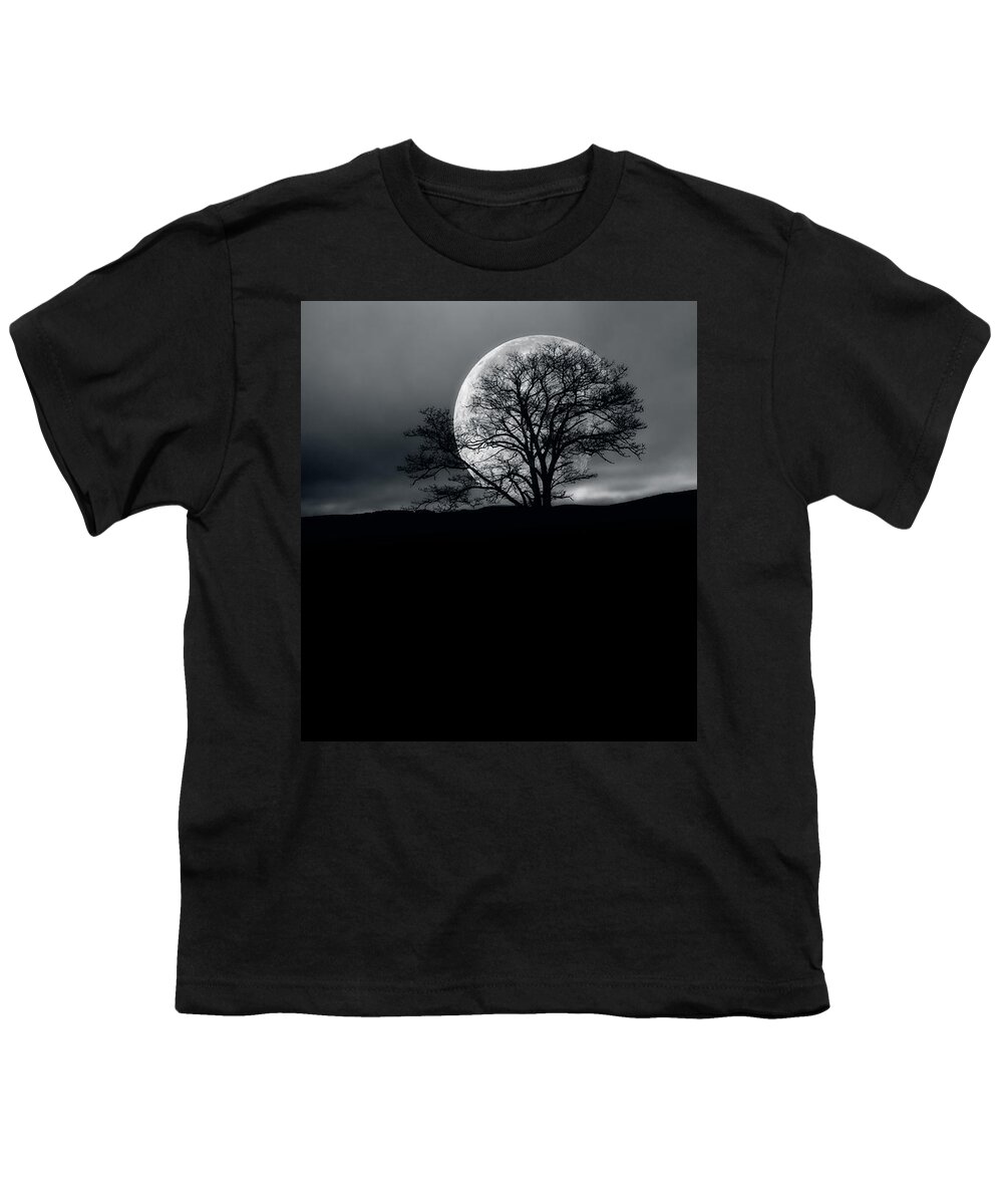 Landscape Youth T-Shirt featuring the photograph Memory of Trees Part Three by Bob Orsillo