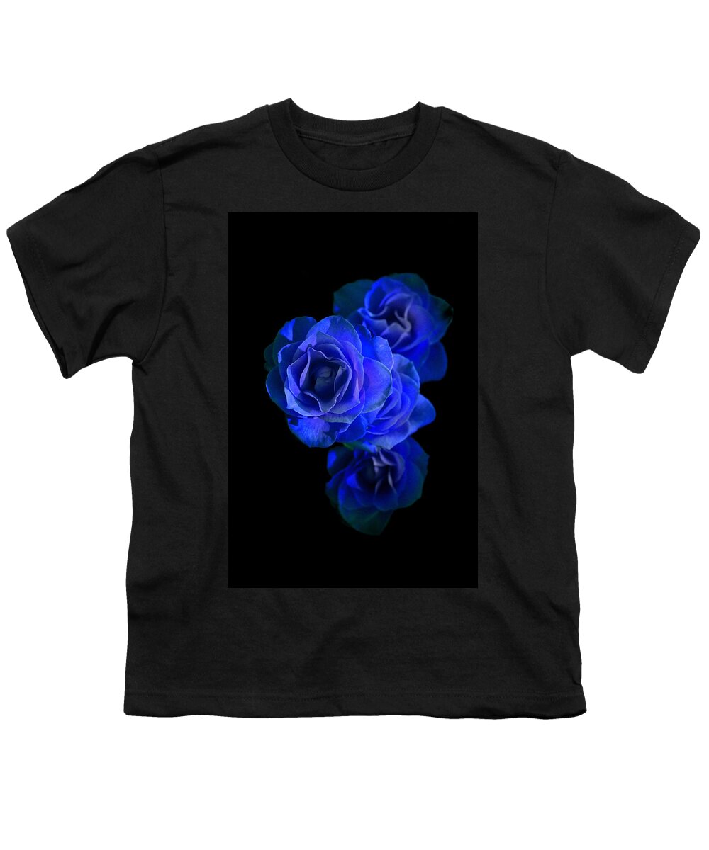 Blossom Youth T-Shirt featuring the photograph Midnight Roses by David Andersen