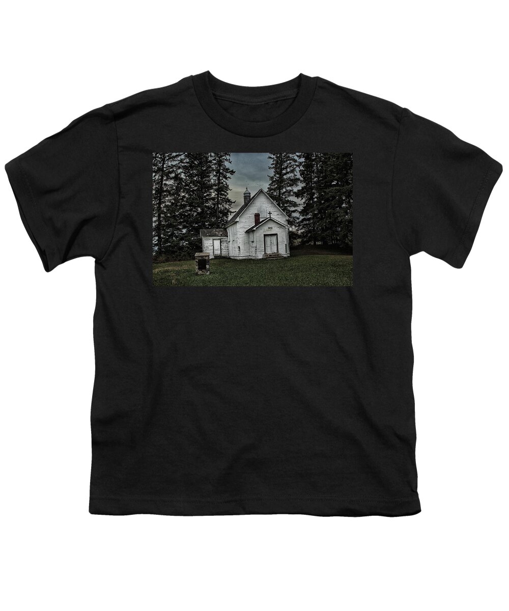 Haunted Youth T-Shirt featuring the photograph Mohilla Church by Ryan Crouse