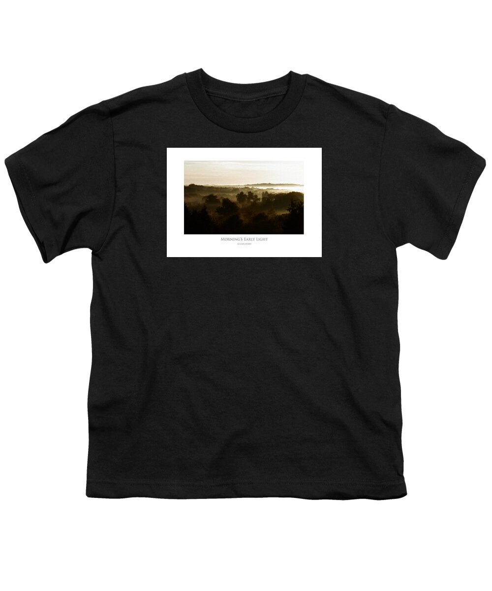 Beautiful Youth T-Shirt featuring the digital art Morning's Early Light by Julian Perry