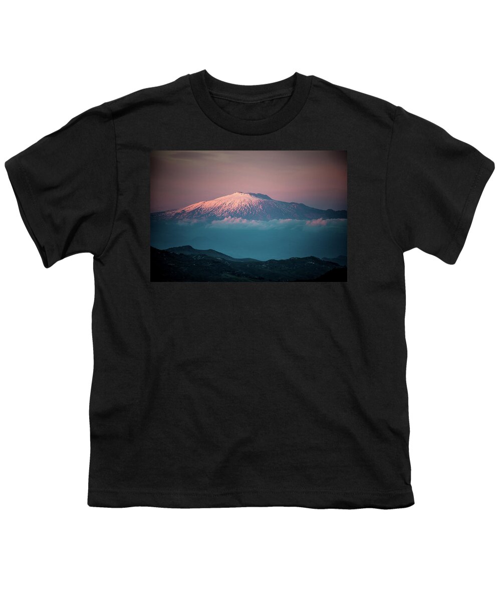 Youth T-Shirt featuring the photograph Mt. Etna II by Patrick Boening