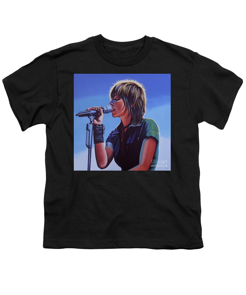 Nena Youth T-Shirt featuring the painting Nena Painting by Paul Meijering