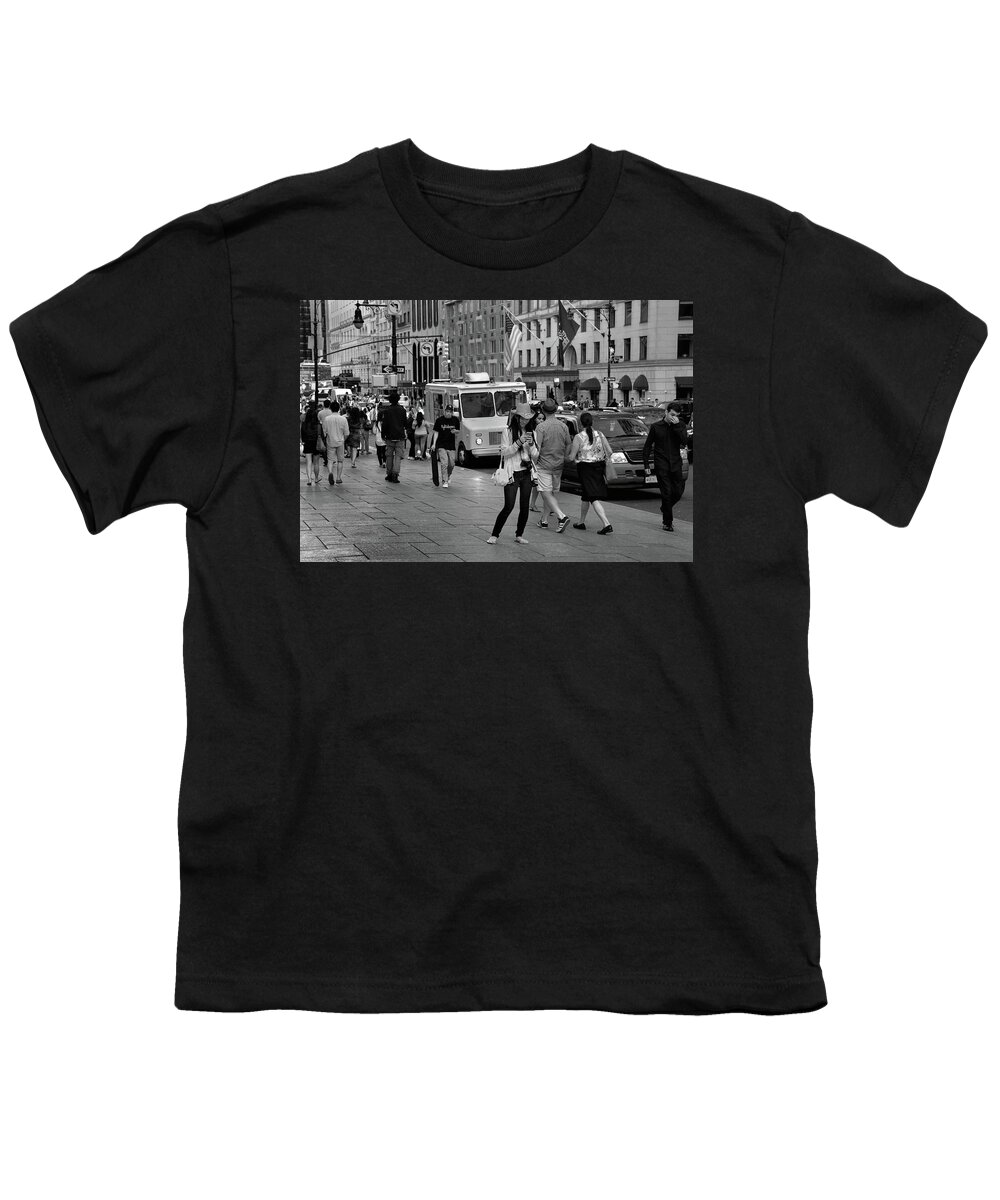 Photograph Youth T-Shirt featuring the photograph New York, New York 19 by Ron Cline