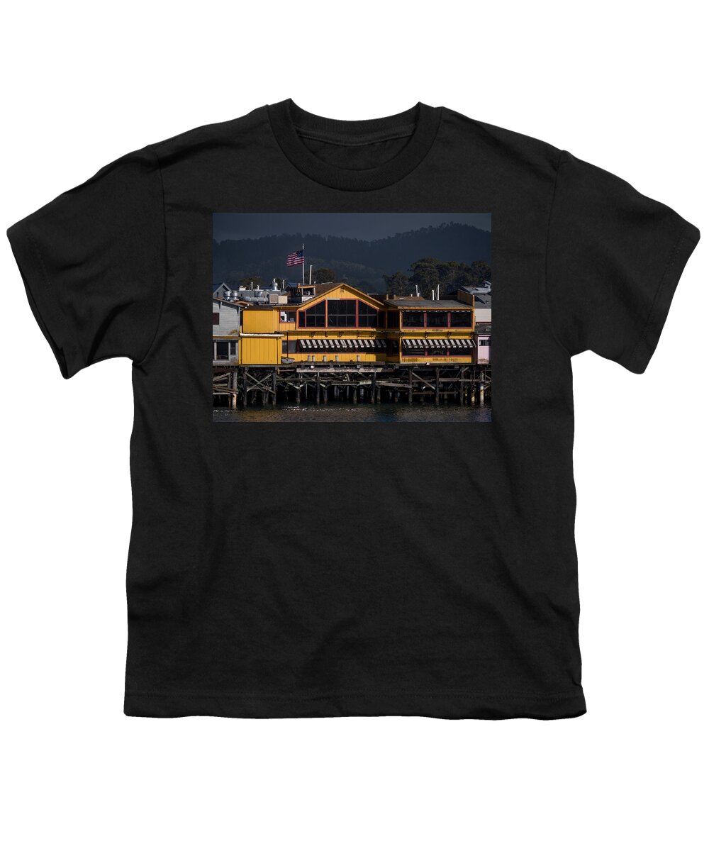 Old Fisherman's Grotto Youth T-Shirt featuring the photograph Old Fisherman's Grotto by Derek Dean