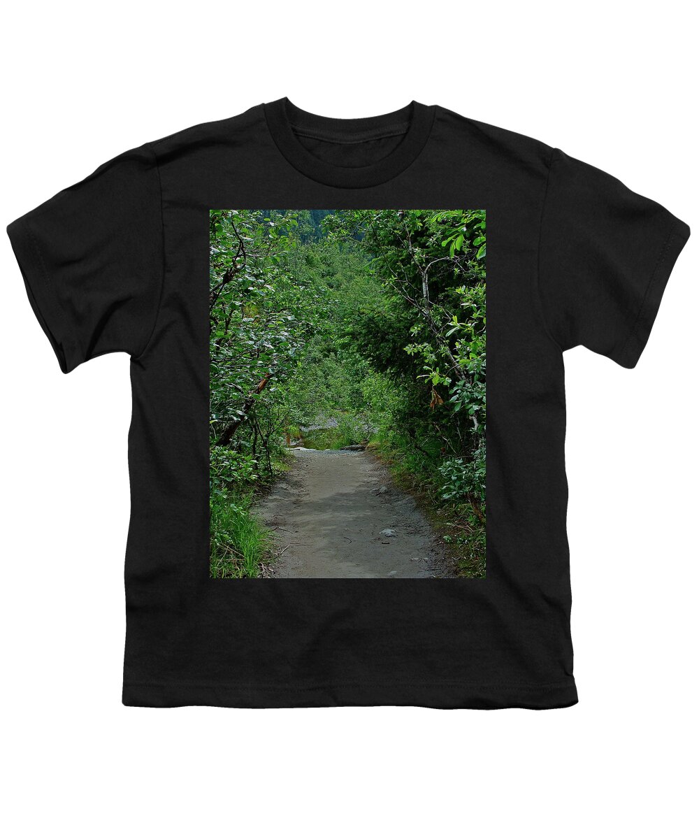 Path Youth T-Shirt featuring the photograph Path To Adventure by Diana Hatcher