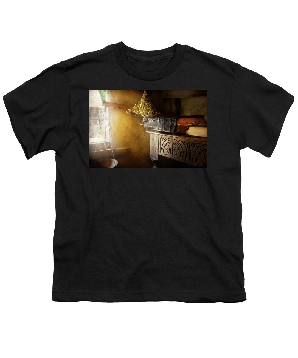 Pharmacist Youth T-Shirt featuring the photograph Pharmacy - The apothecarian by Mike Savad