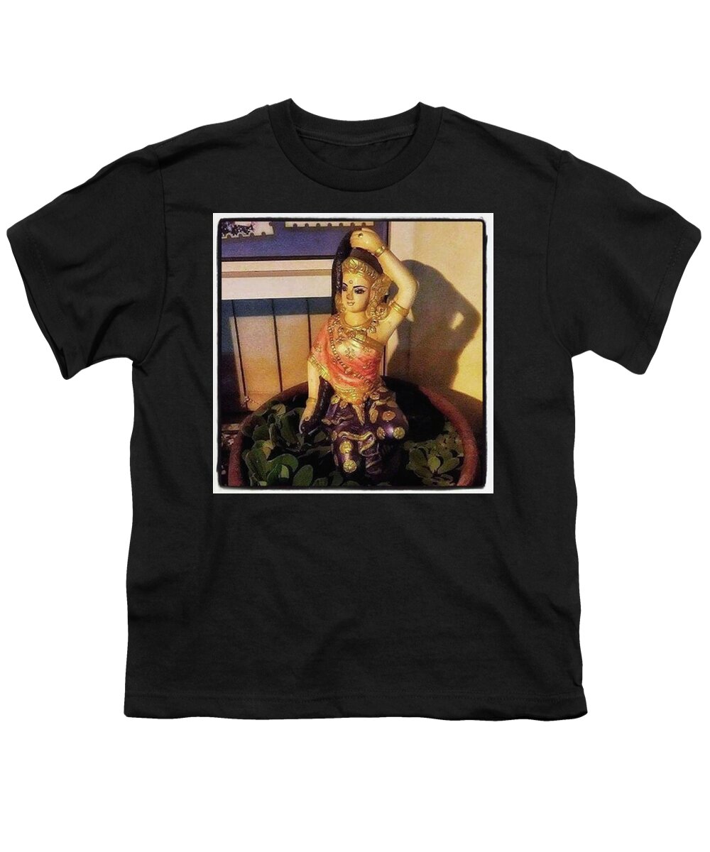 Thailand Youth T-Shirt featuring the photograph Phra Mae Thorani. Holy Mother Of Earth by Mr Photojimsf