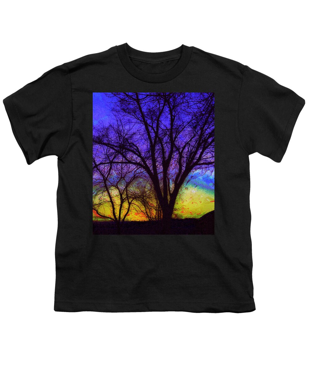 Sunrise Youth T-Shirt featuring the photograph Rainbow Morning by Julie Lueders 