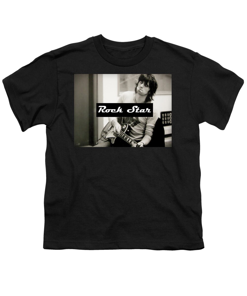 Rock Star Youth T-Shirt featuring the photograph Rock Star by La Dolce Vita