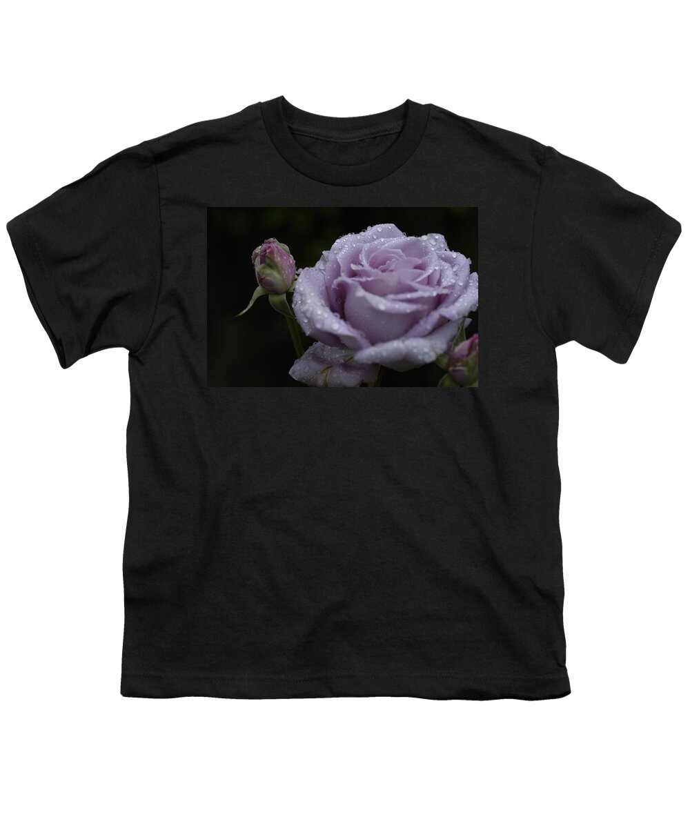 Rosebud Youth T-Shirt featuring the photograph Rosebud by DArcy Evans