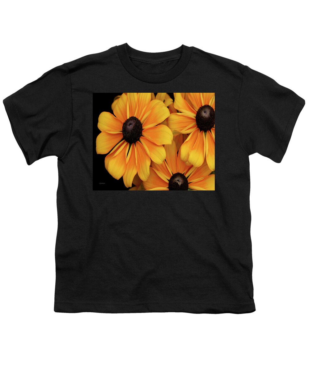Rudbeckia Youth T-Shirt featuring the photograph Rudbeckia 5173 H_2 by Steven Ward