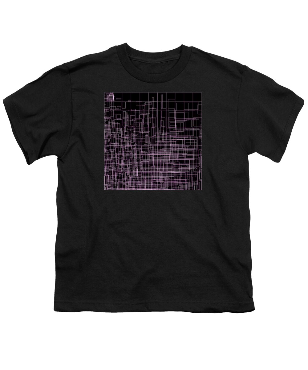Abstract Youth T-Shirt featuring the digital art S.2.42 by Gareth Lewis