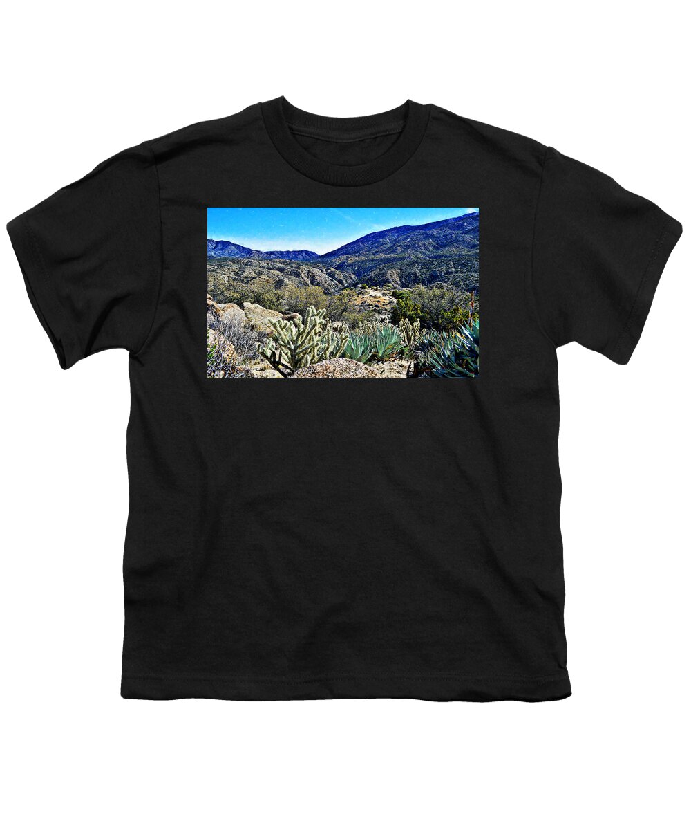 Santa Rosa Mountains Youth T-Shirt featuring the digital art Santa Rosa Mountains by Glenn McCarthy Art and Photography