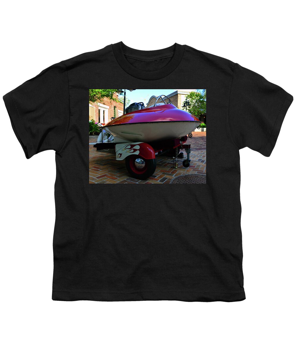 Saucer Boat Youth T-Shirt featuring the photograph Saucer boat by David Lee Thompson