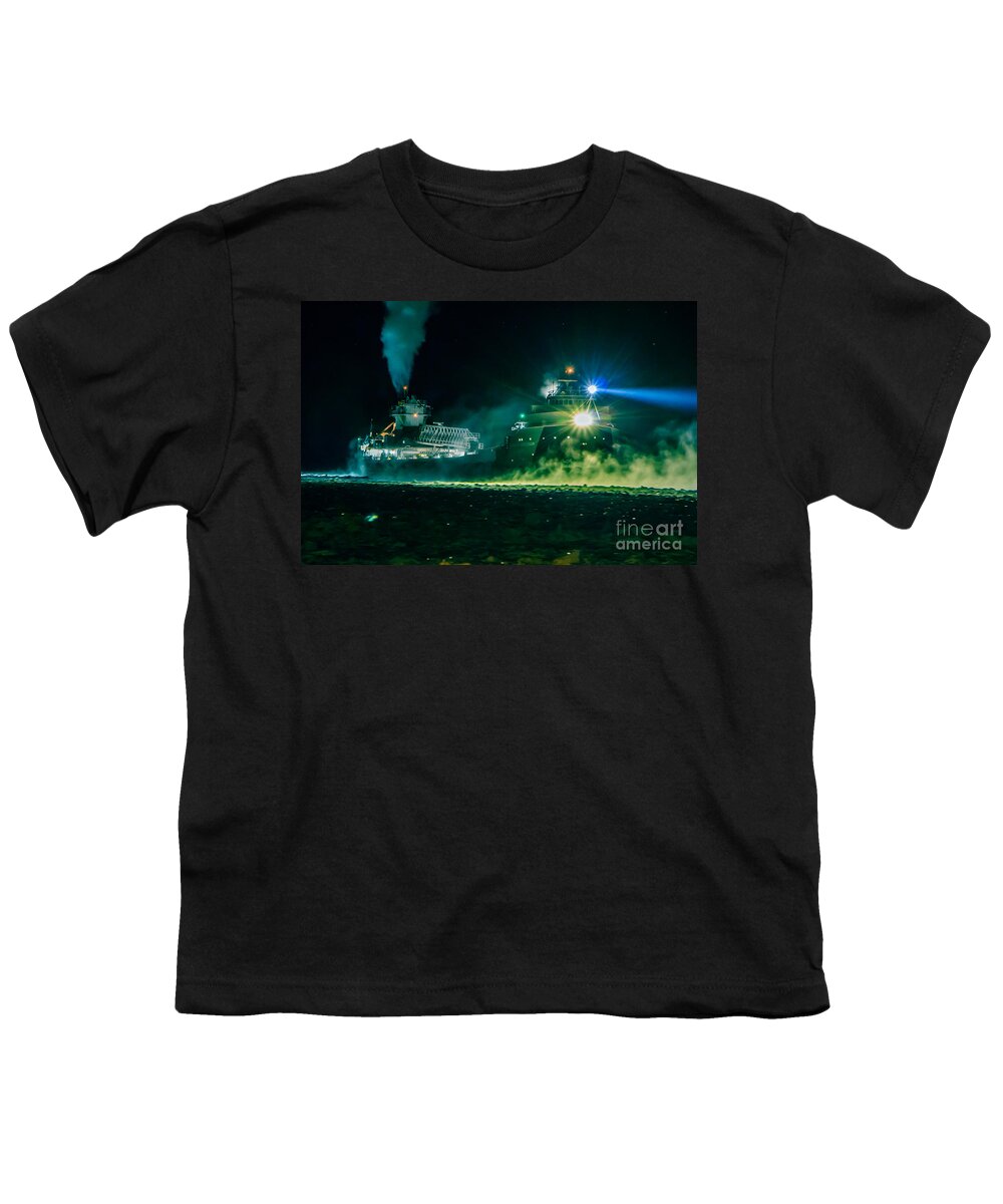 Arthur M Anderson Youth T-Shirt featuring the photograph Ship Arthur M Anderson 2183 by Norris Seward