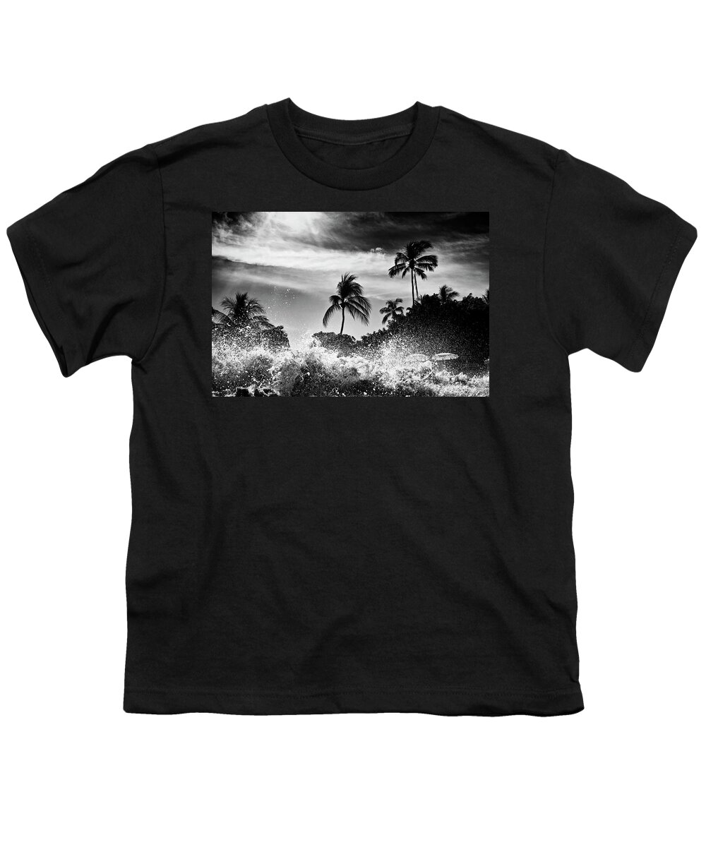 Surfing Youth T-Shirt featuring the photograph Shorebreak by Nik West