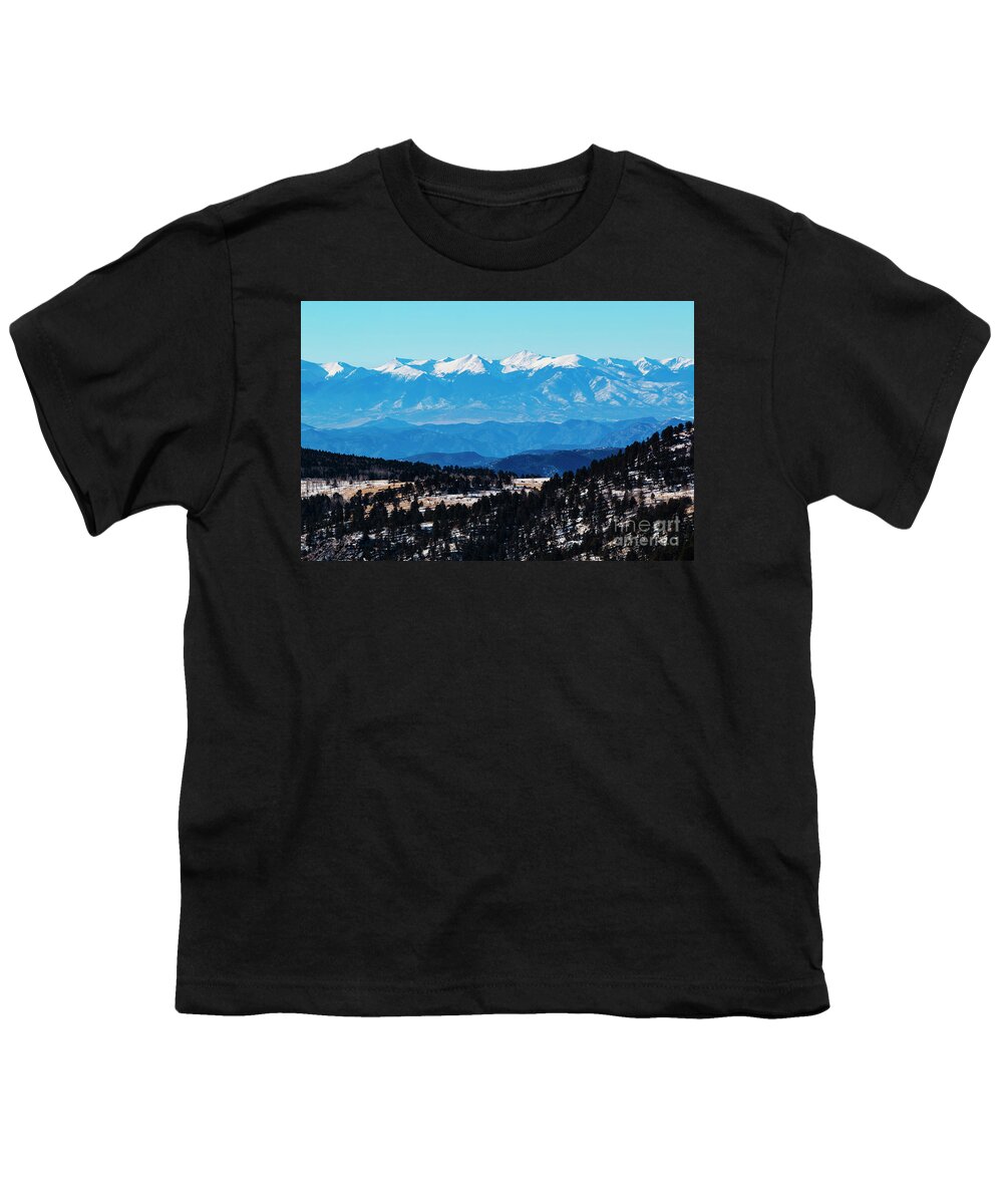 Sangre De Cristo Youth T-Shirt featuring the photograph Solstice Sangres by Steven Krull