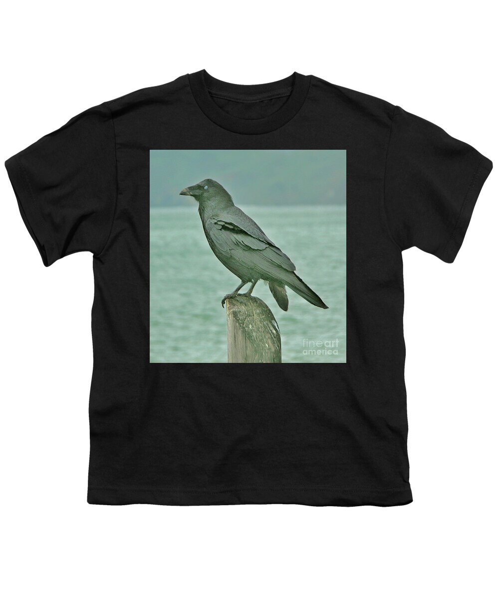 Bird Youth T-Shirt featuring the photograph Something to Crow About by Joyce Creswell