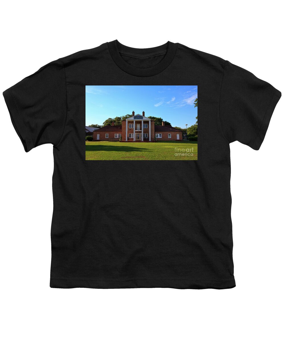 Fort Johnston Youth T-Shirt featuring the photograph Southport Fort Johnston by Jill Lang