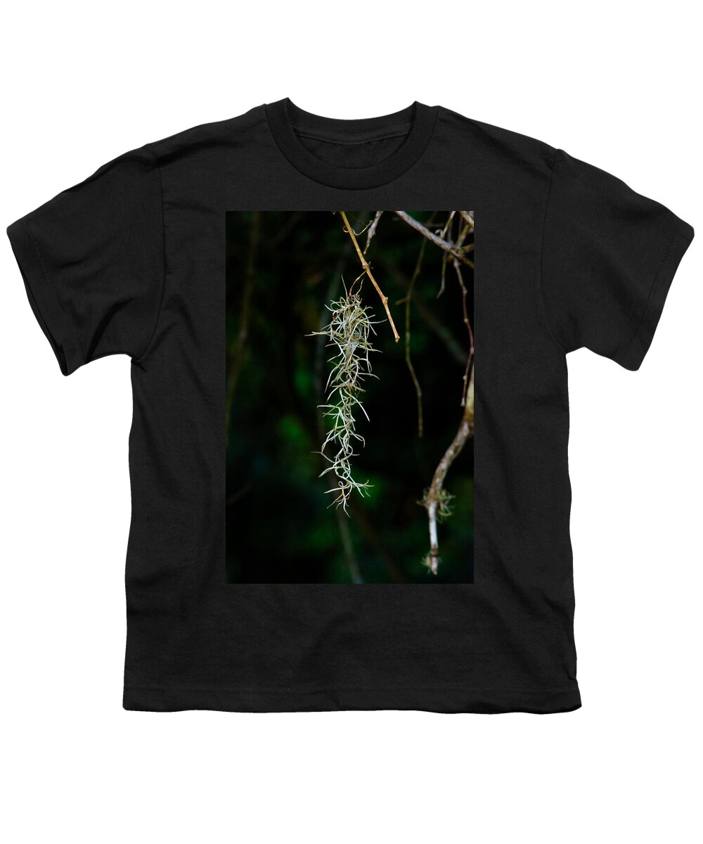 Moss Youth T-Shirt featuring the photograph Spanish moss by Tikvah's Hope