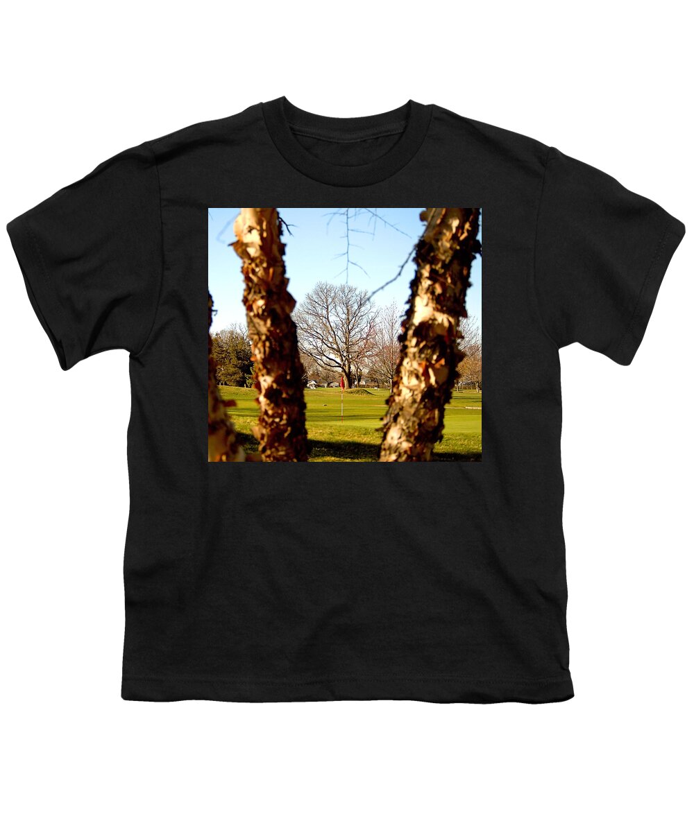 Golf Youth T-Shirt featuring the photograph Spring Golf by Newwwman