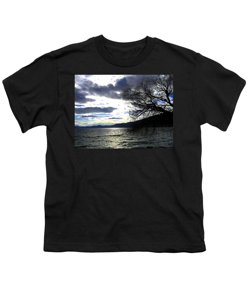 Sunset Youth T-Shirt featuring the photograph Sterling Silver Sunset by Will Borden