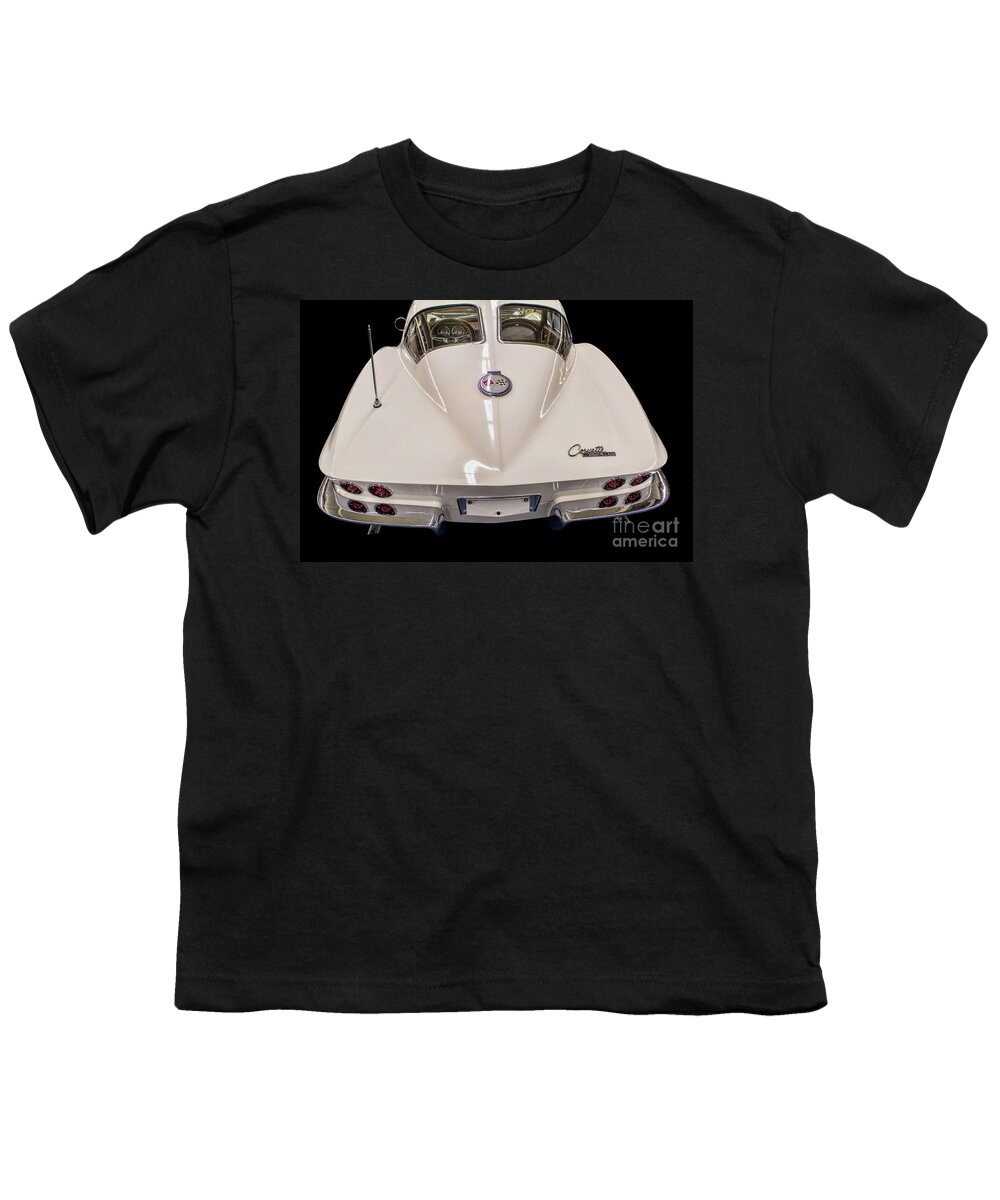Corvette Youth T-Shirt featuring the photograph Stingray 1963 by Steven Parker
