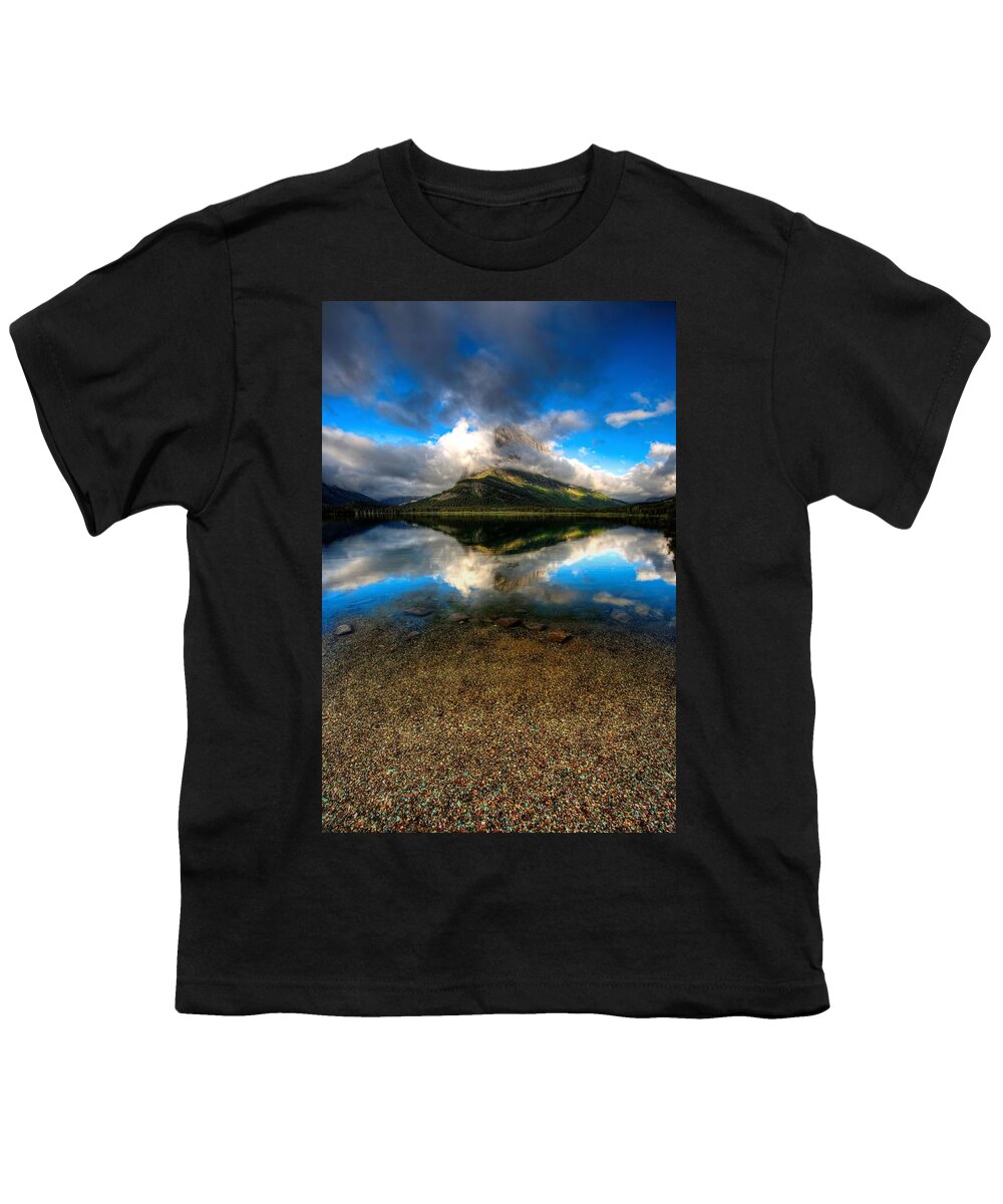 Calm Youth T-Shirt featuring the photograph Storm Mountain iii by David Andersen