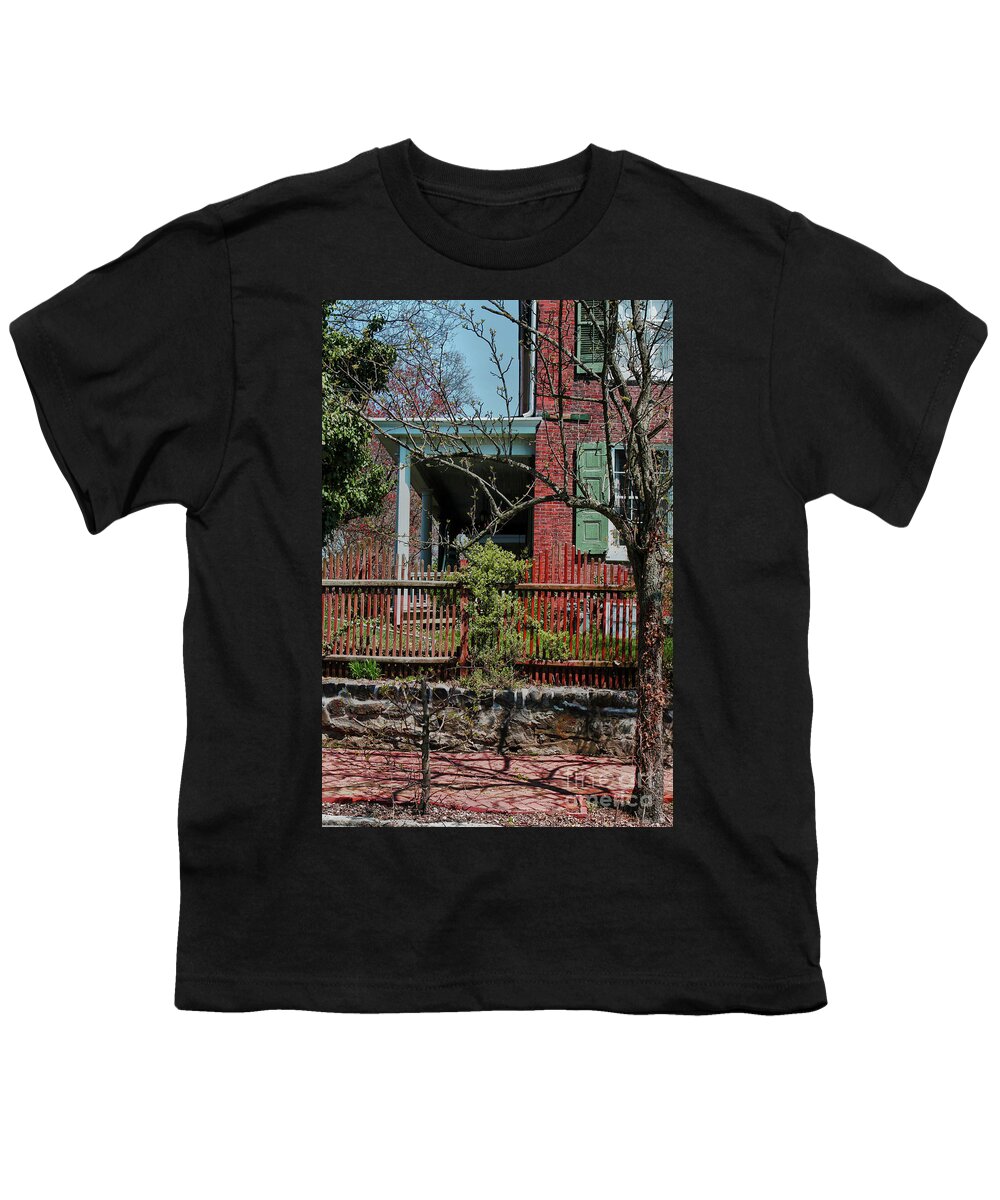 Side View Youth T-Shirt featuring the photograph Street View by Sandy Moulder