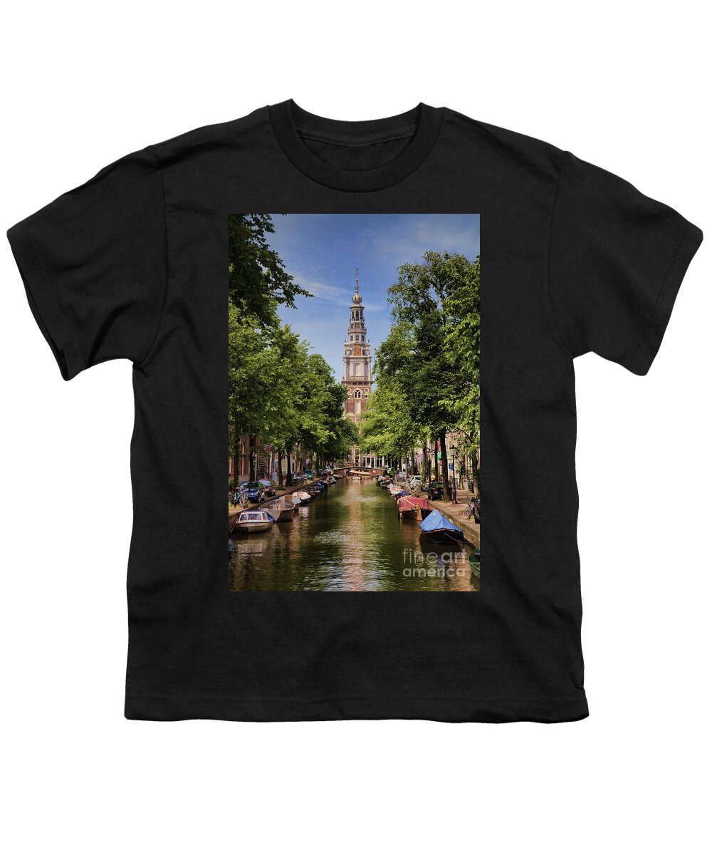  Youth T-Shirt featuring the photograph Summer in Amsterdam-2 by Casper Cammeraat