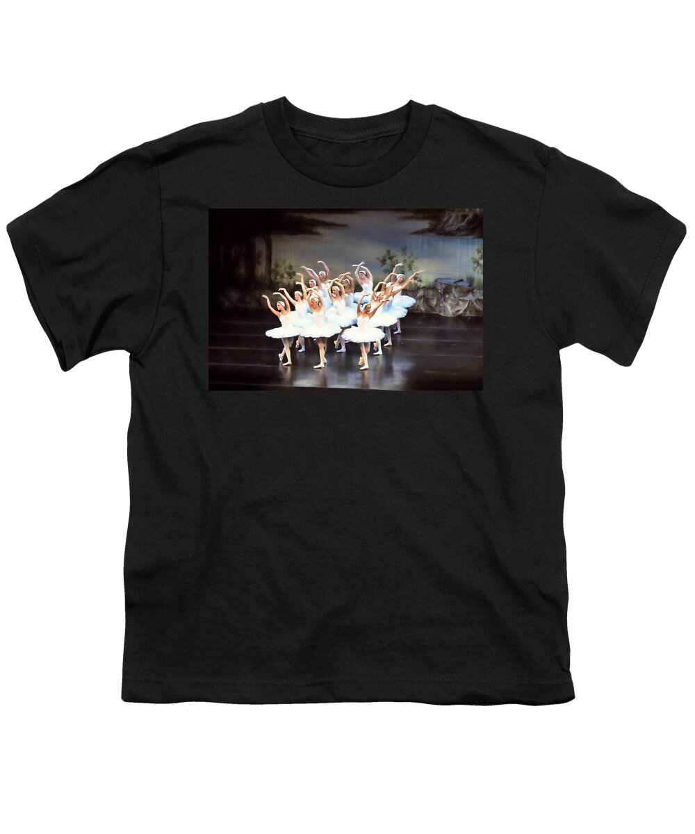 Ballet Youth T-Shirt featuring the photograph Swan Lake 2 by Bill Howard