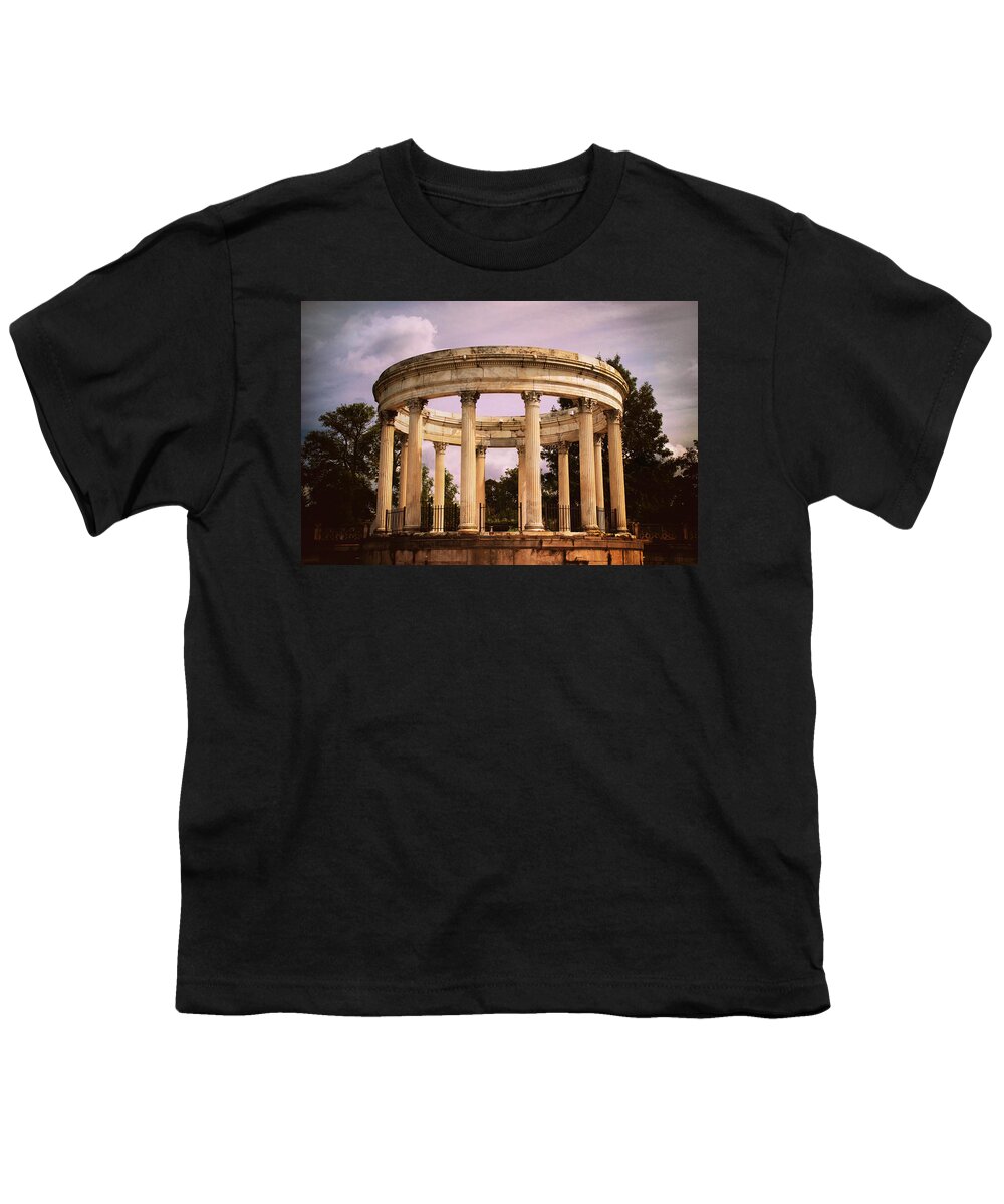 Amphitheater Youth T-Shirt featuring the photograph Temple of the Sky Amphitheater by Jessica Jenney