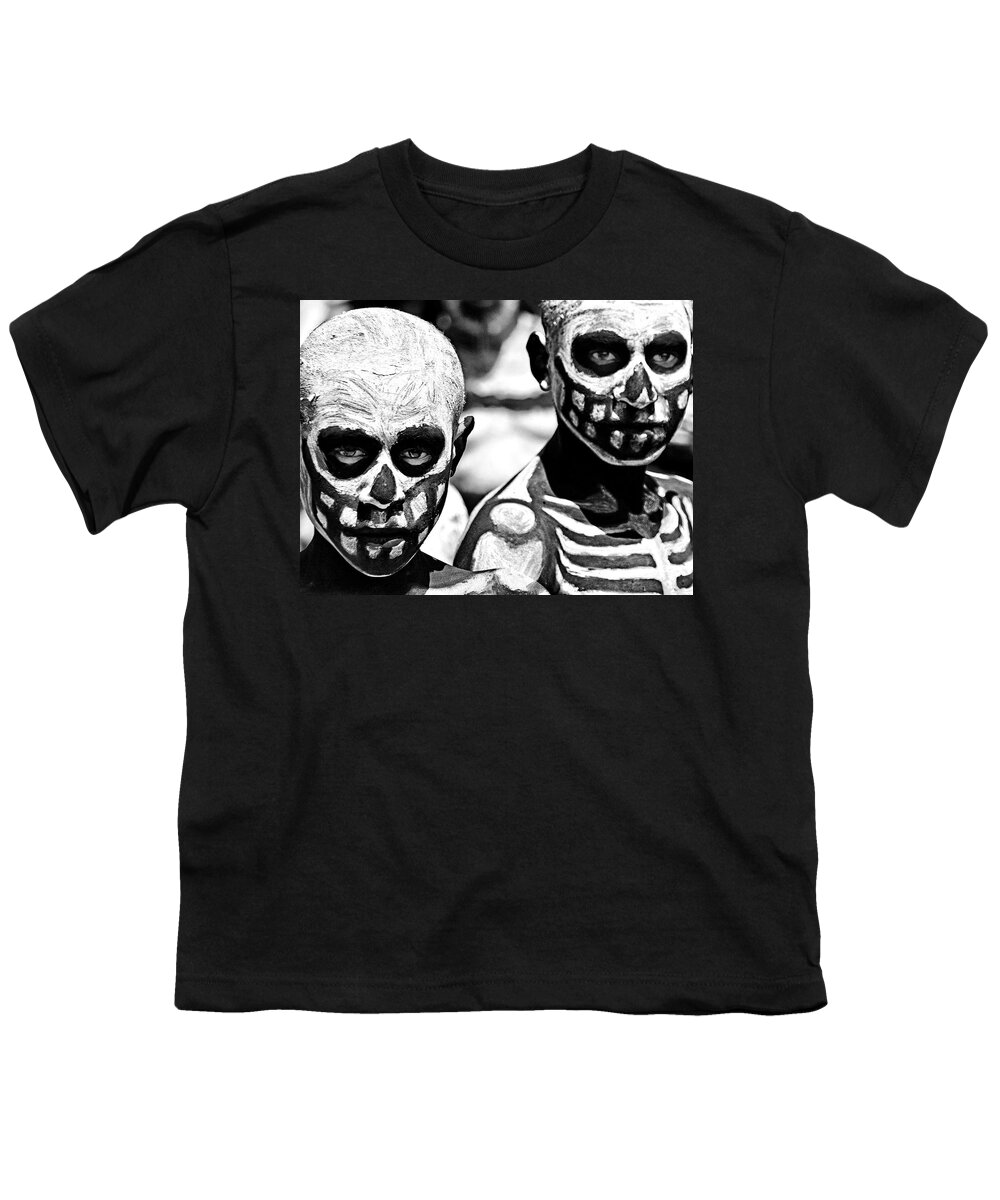 Skeleton Youth T-Shirt featuring the photograph Thanatos 1 by Dominic Piperata