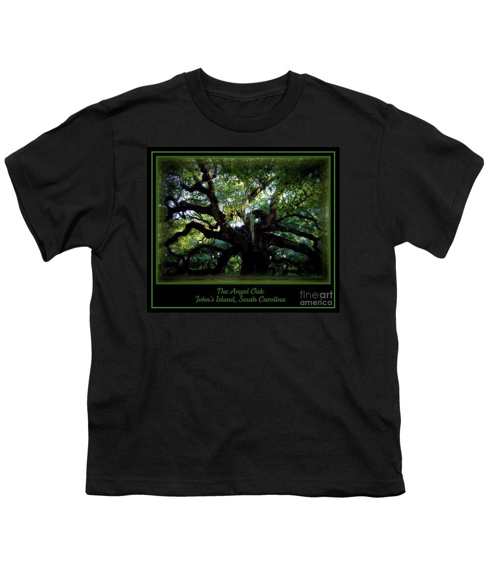Angel Oak Youth T-Shirt featuring the photograph The Angel Oak by Leslie Revels