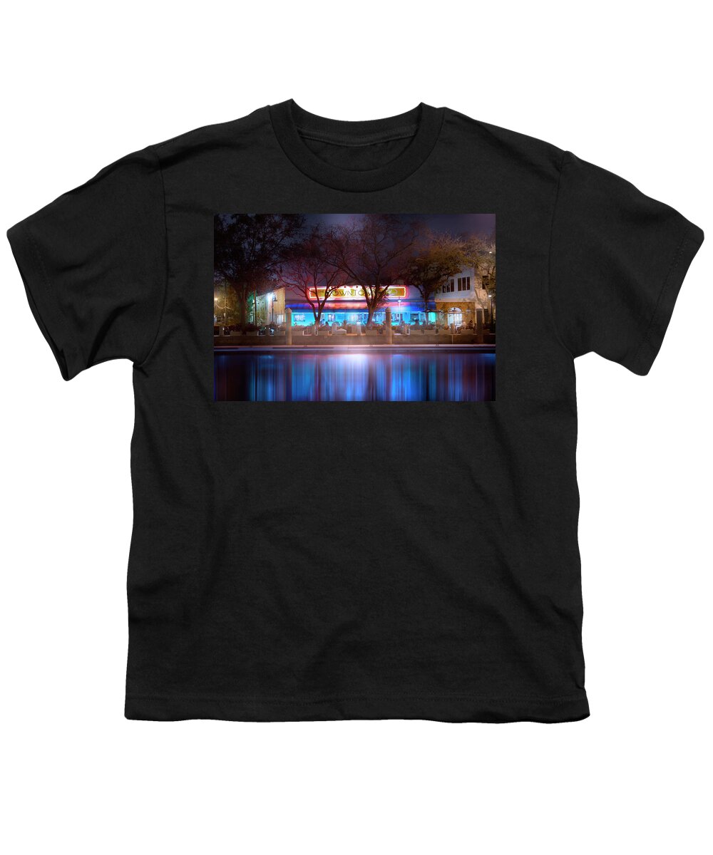 Downtowner Youth T-Shirt featuring the photograph The Historic Downtowner by Mark Andrew Thomas