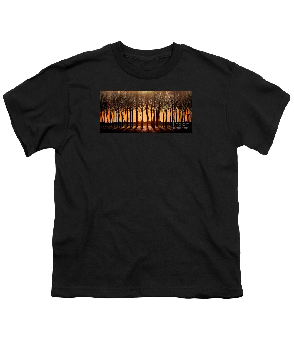 Walnut Youth T-Shirt featuring the photograph The Walnut Grove by Michael Arend