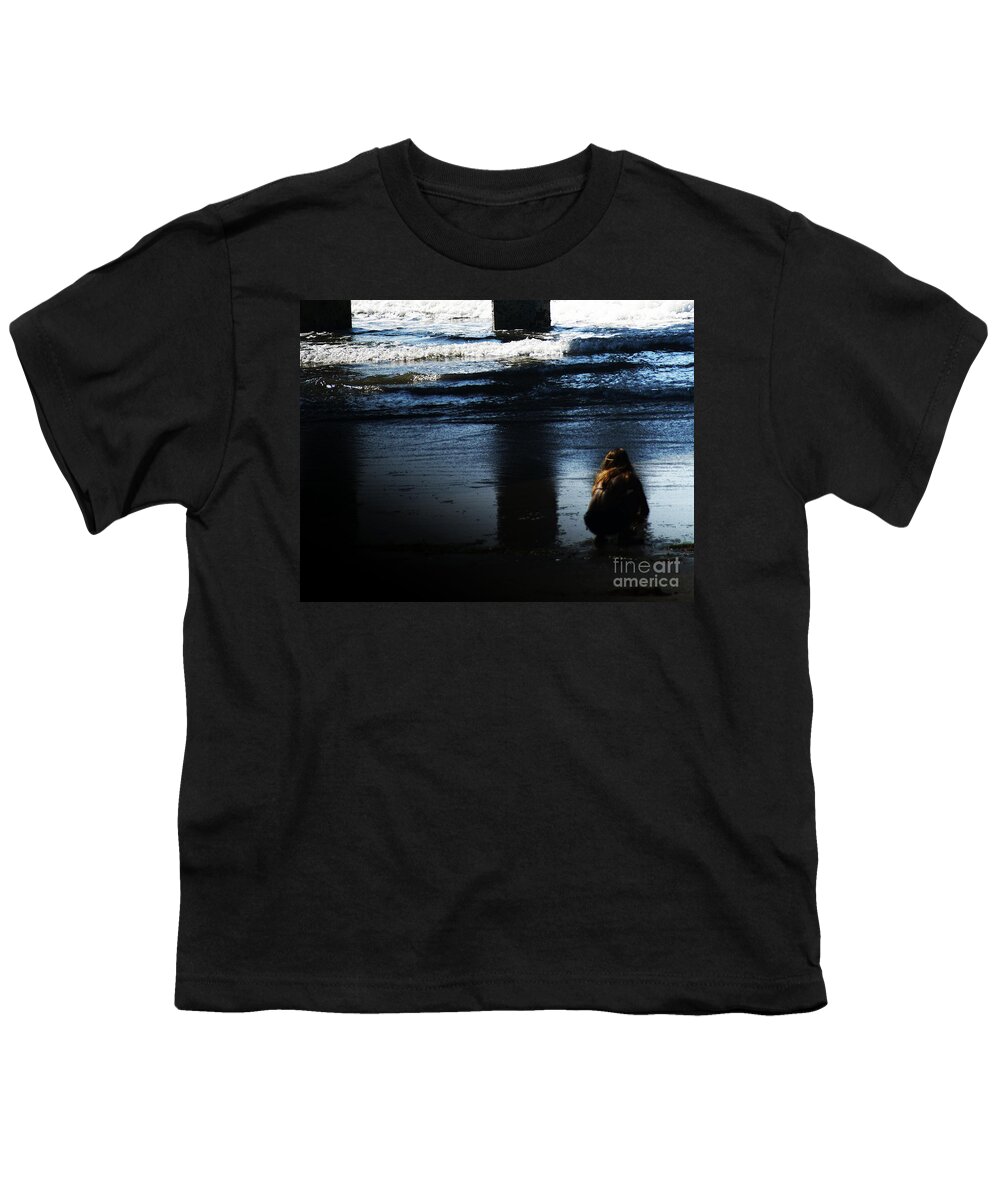 Pacific Youth T-Shirt featuring the photograph Time by Linda Shafer