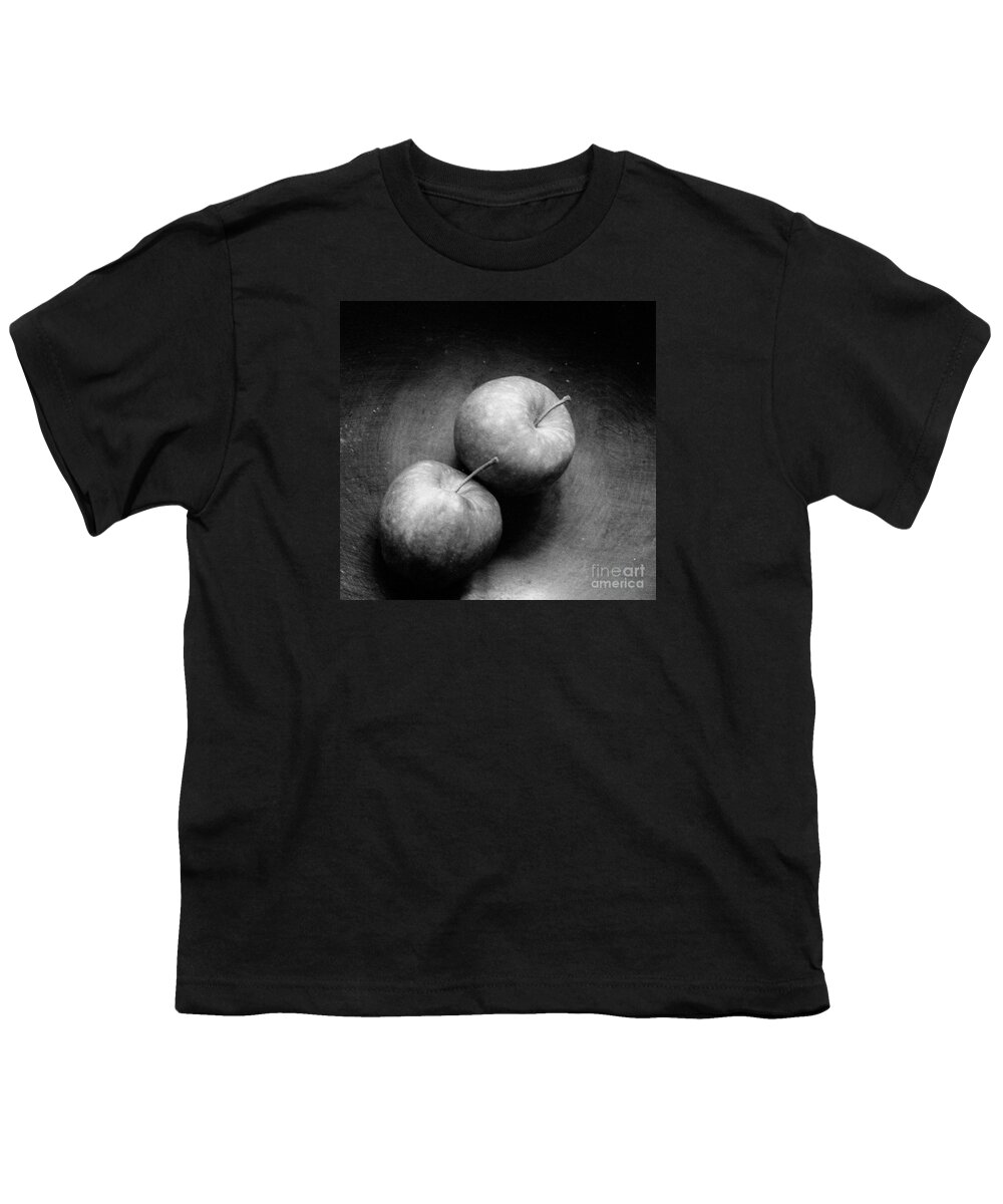 Two Apples Youth T-Shirt featuring the photograph Two Apples In Love by Steven Macanka