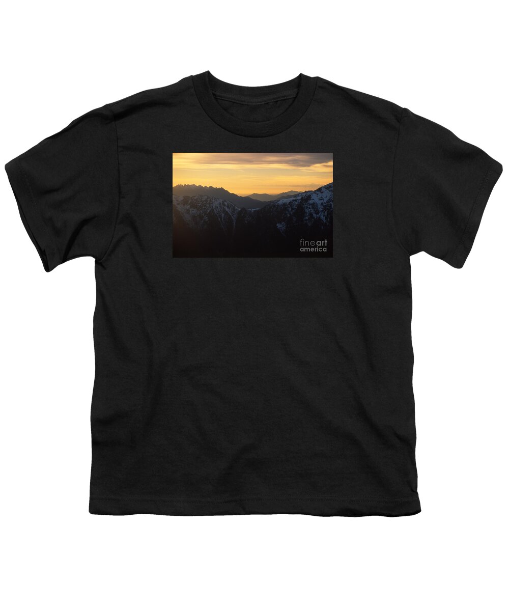 Aerial Youth T-Shirt featuring the photograph Val Brembana by Riccardo Mottola