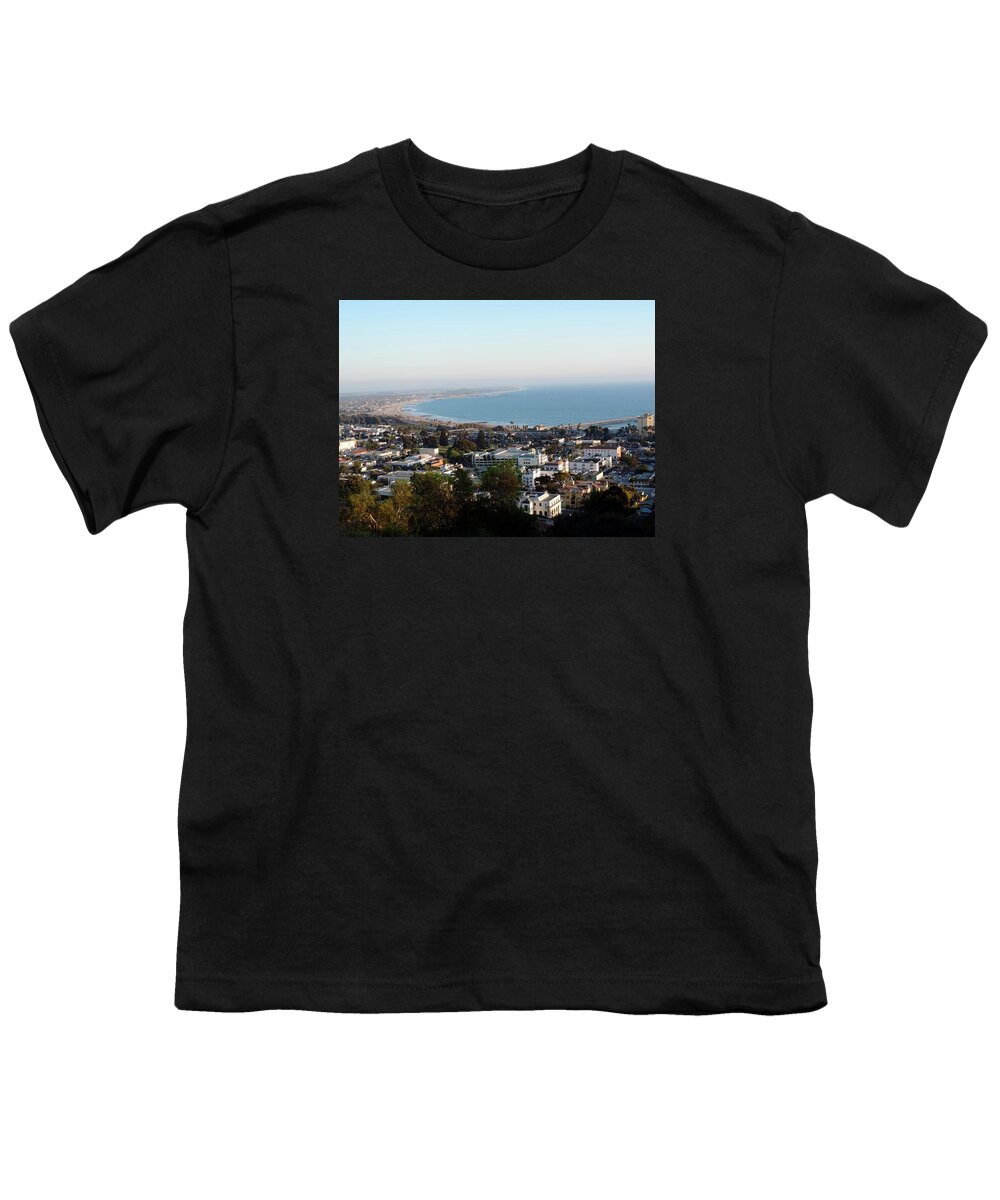 Ventura Youth T-Shirt featuring the photograph Ventura Coastline by Tiffany Marchbanks