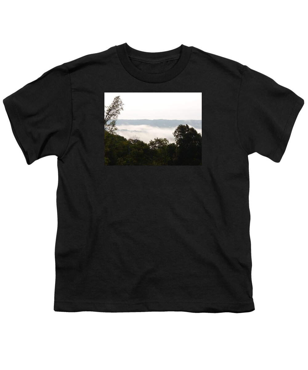 Summertime Youth T-Shirt featuring the photograph View From Olympus by Wild Thing