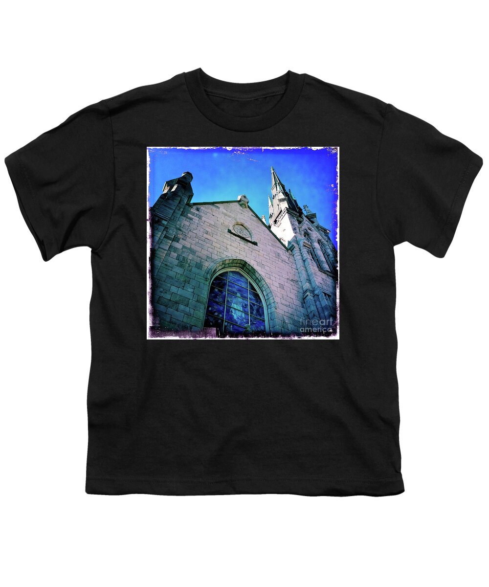 Church Youth T-Shirt featuring the photograph Where There Is Light by Kevyn Bashore