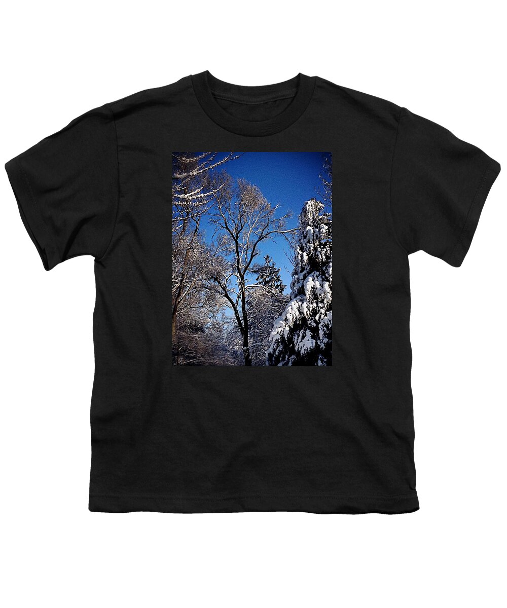 Frank-j-casella Youth T-Shirt featuring the photograph Winter Sunshine by Frank J Casella