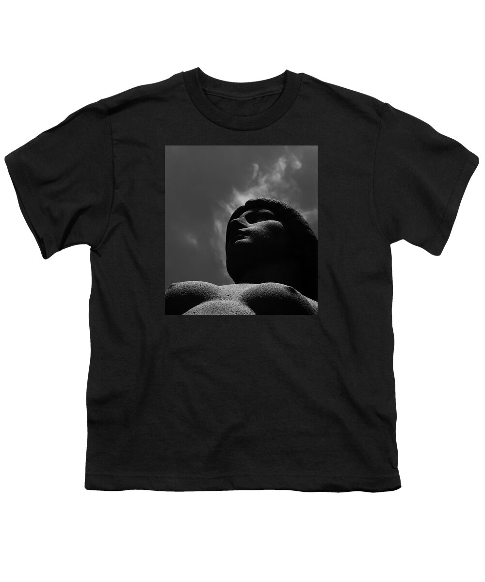 Woman Youth T-Shirt featuring the photograph Woman 1 by Emme Pons
